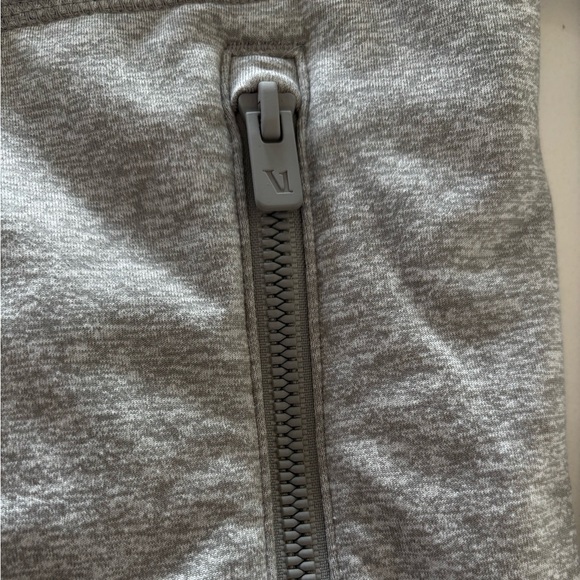 Vuori Halo Basin Bomber Jacket Heather Gray Size Small - Picture 4 of 14